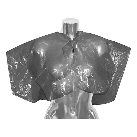 DMI - POLYTHENE DISPOSABLES - Shoulder Capes - Black