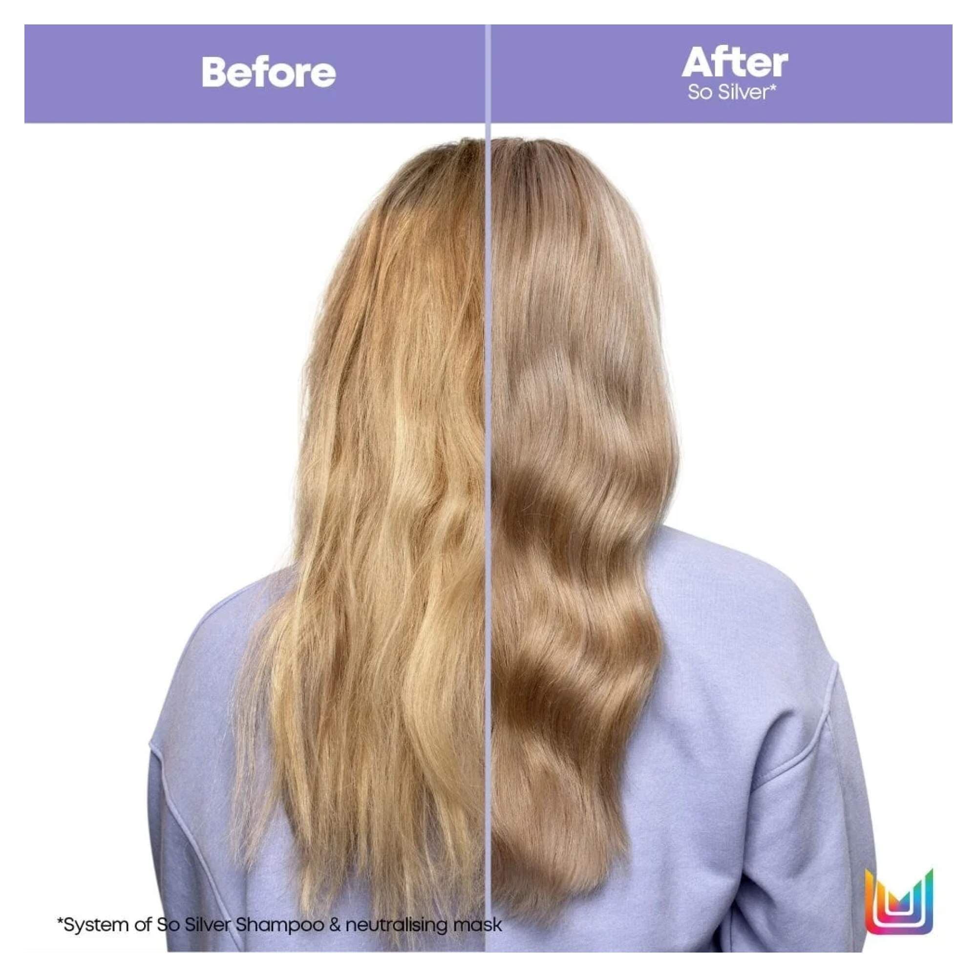 Matrix Total Results So Silver Purple Toning Shampoo - 300ml - Image 4