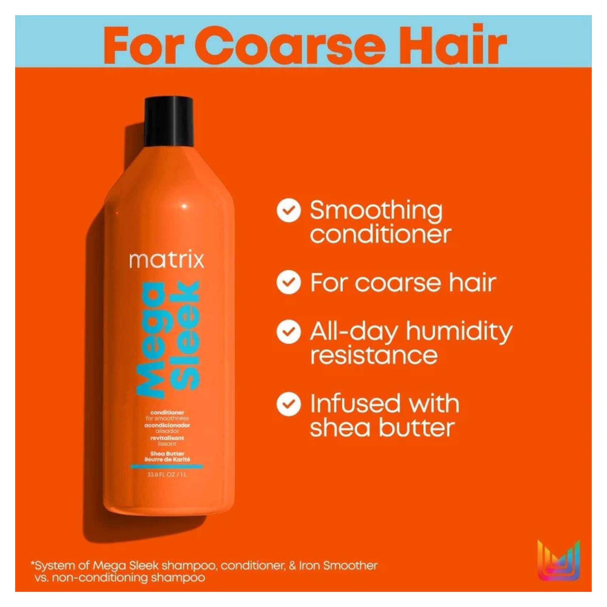 Total Results Mega Sleek Conditioner 1000ml - Image 2