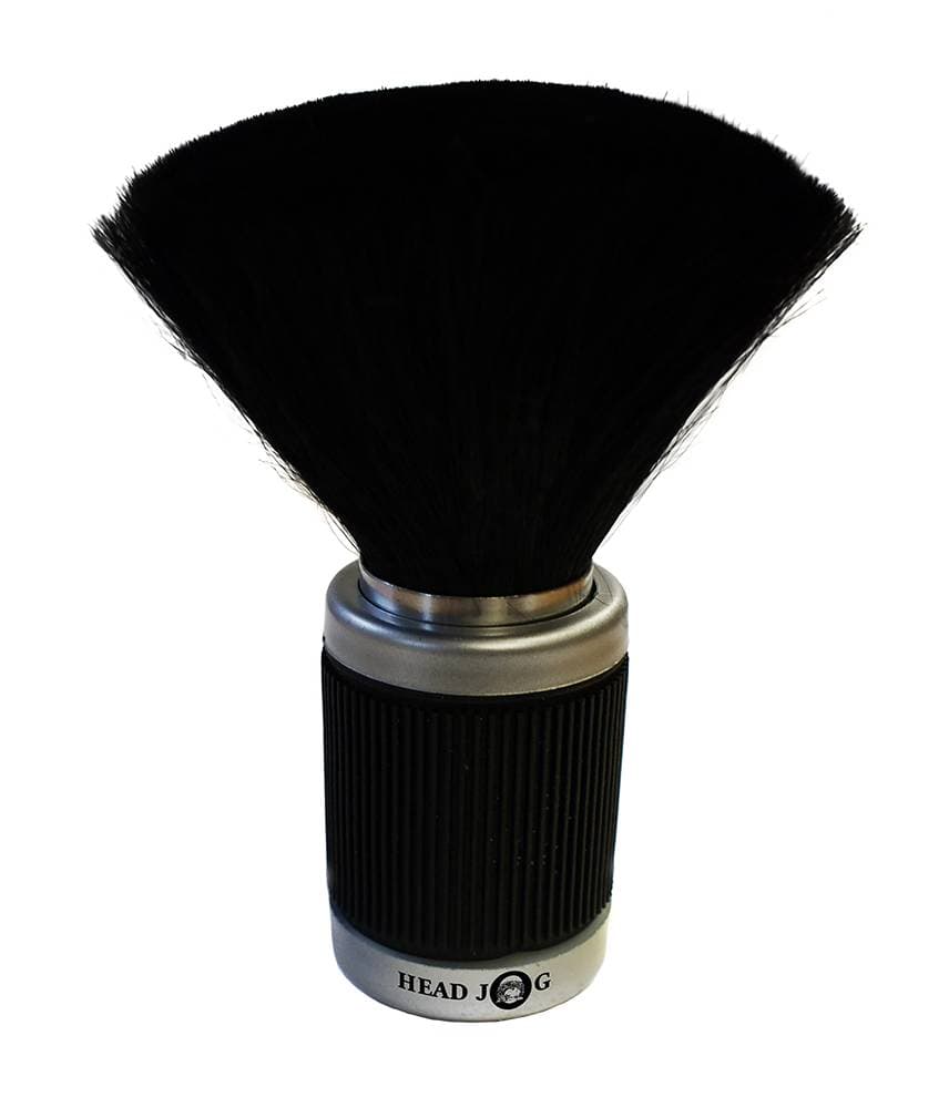 Head Jog Rubber Grip Neck Brush Black