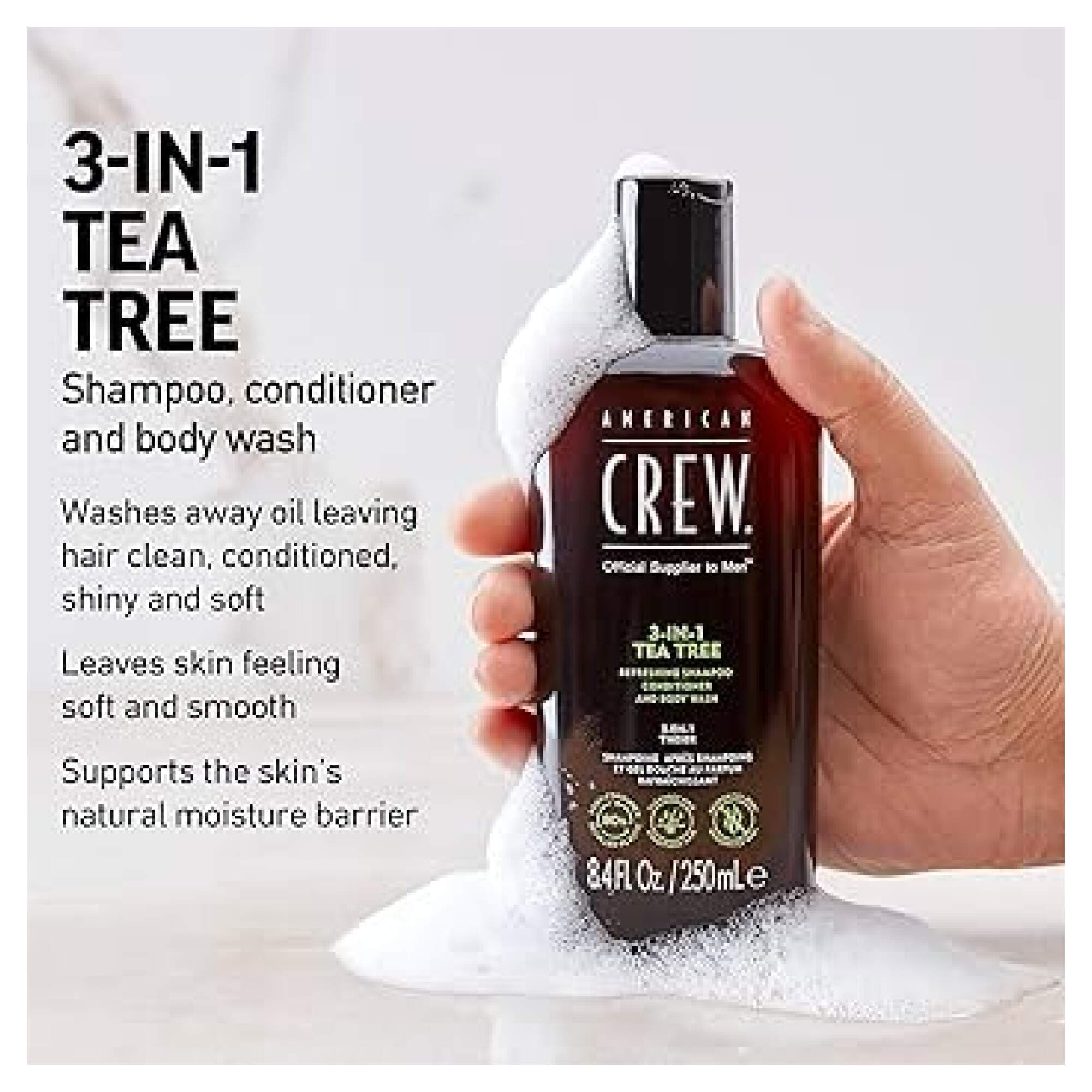 American Crew - Body & Fragrance - 3-In-1 Tea Tree - Image 2