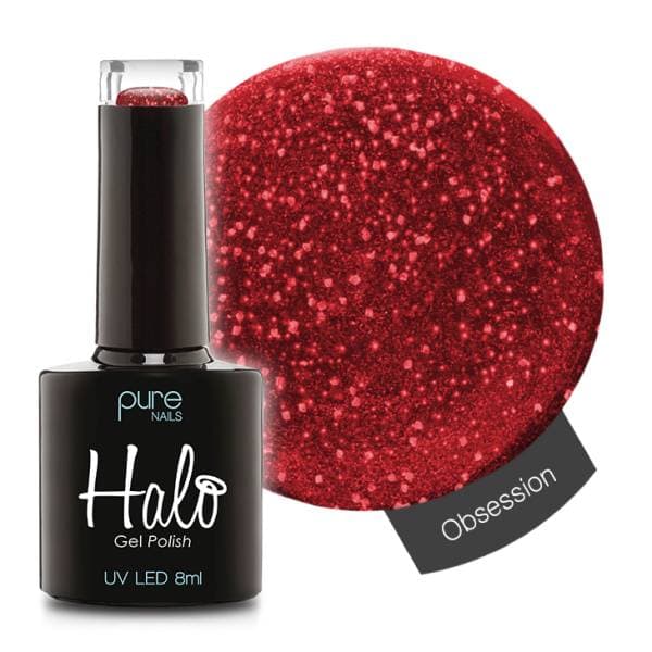 Halo Gel Polish - Scarlet Fever - Obsession