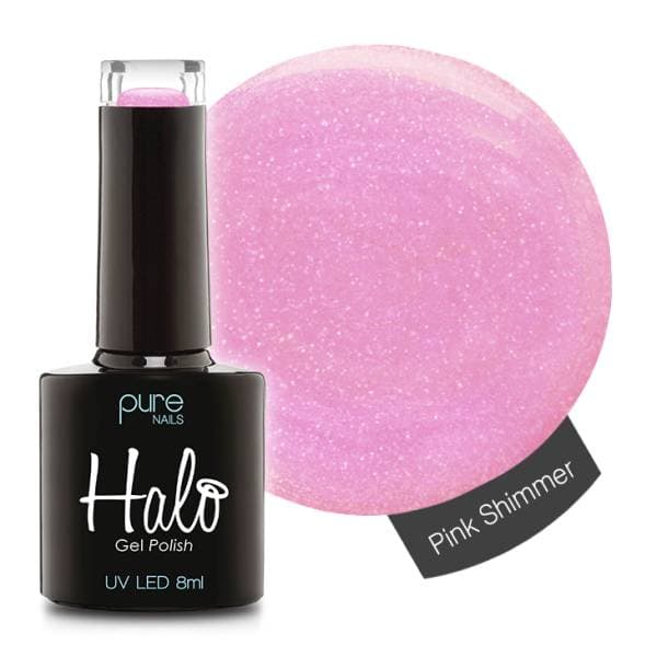 Halo Gel Polish - Pink Shimmer