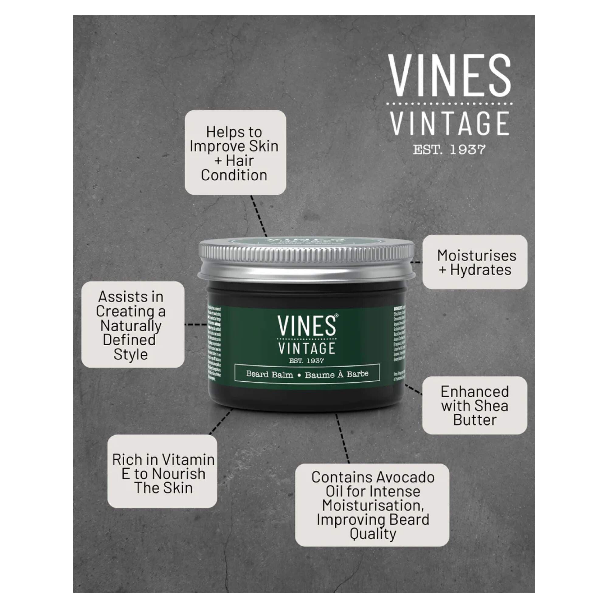 VINES VINTAGE - SHAVE - Beard Balm - Image 2