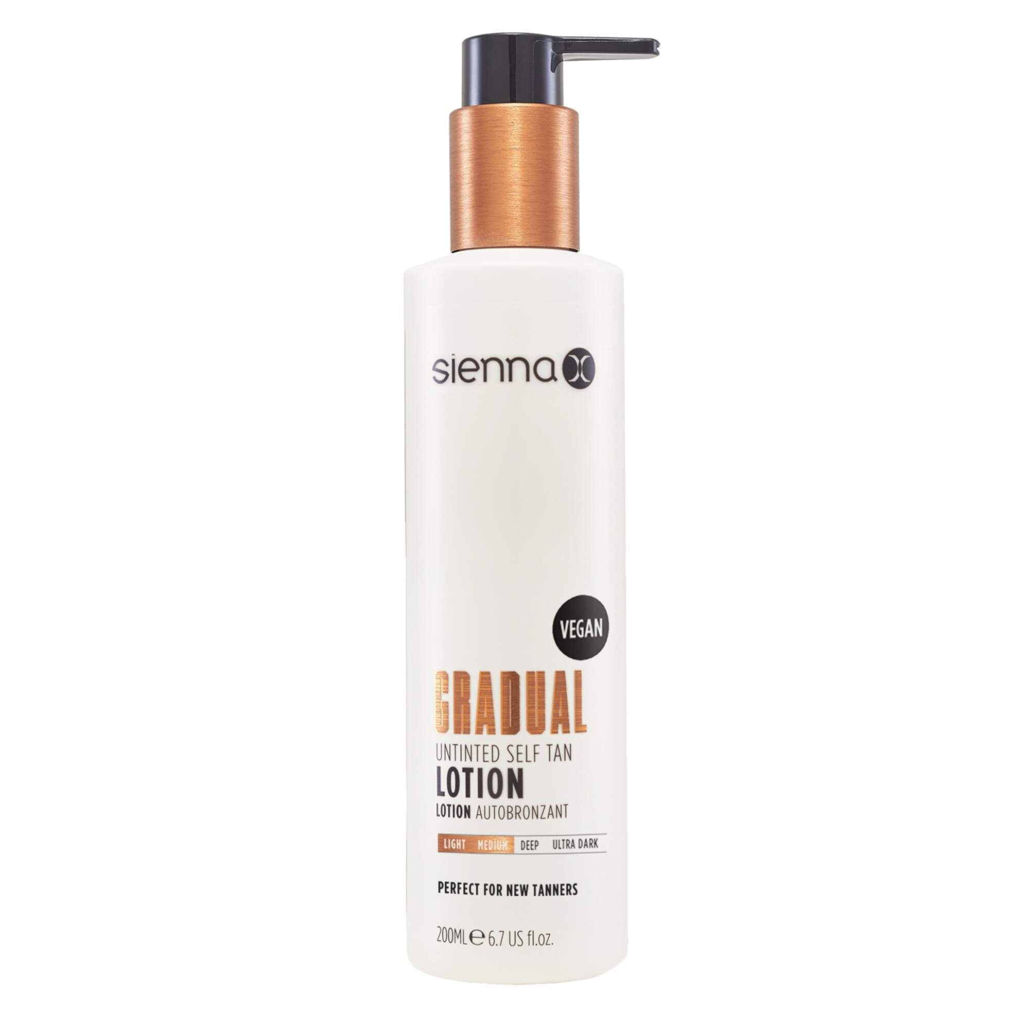 SIENNA X TAN - RETAIL - GRADUAL Untinted Self Tan Lotion - 200ml