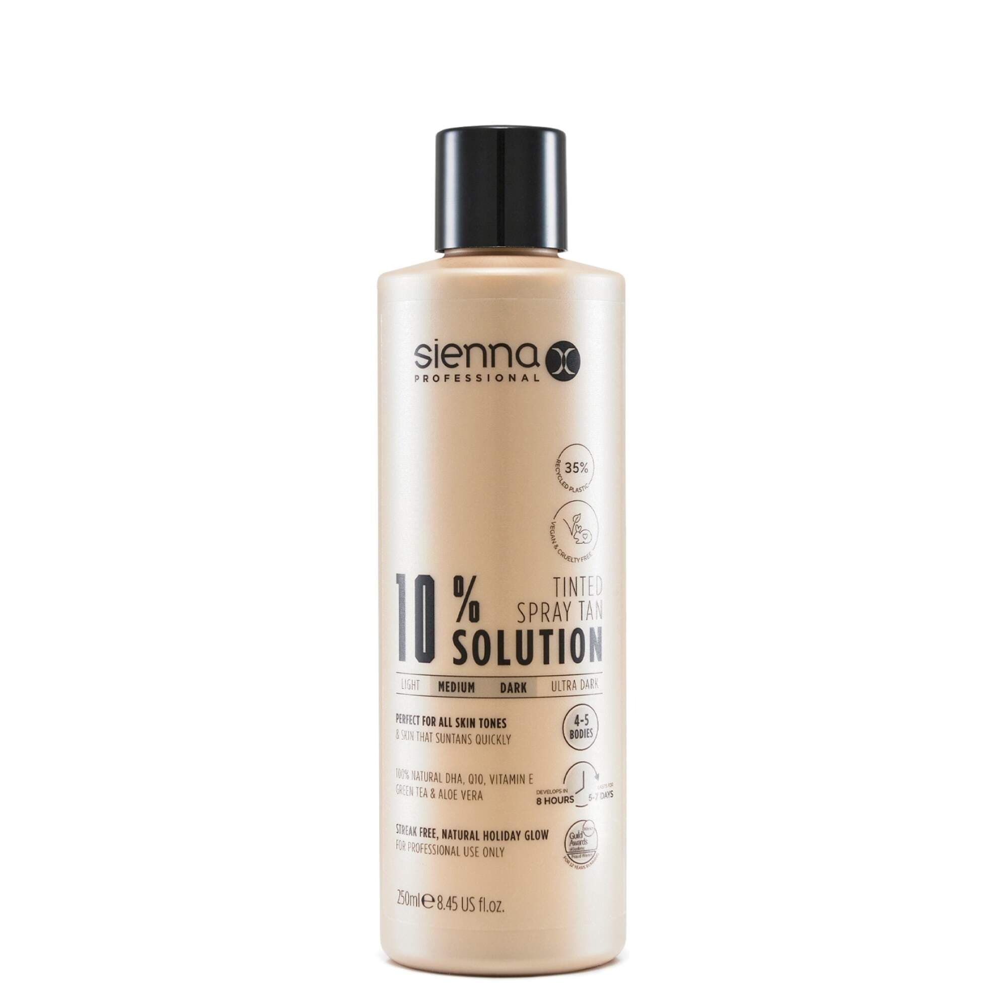 SIENNA X TAN - SOLUTION - 10% Tinted Spray Tan - 250ml