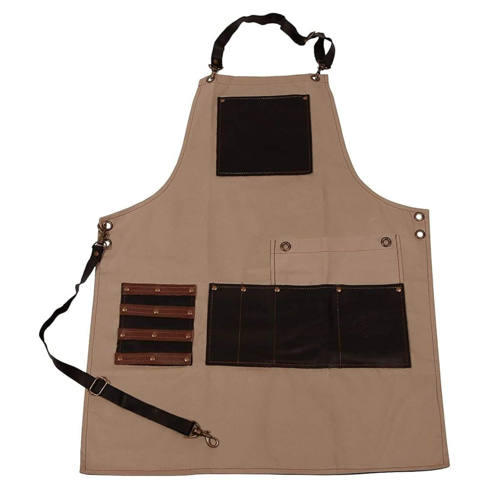 Barber Pro - Barber Apron - Chocolate Brown