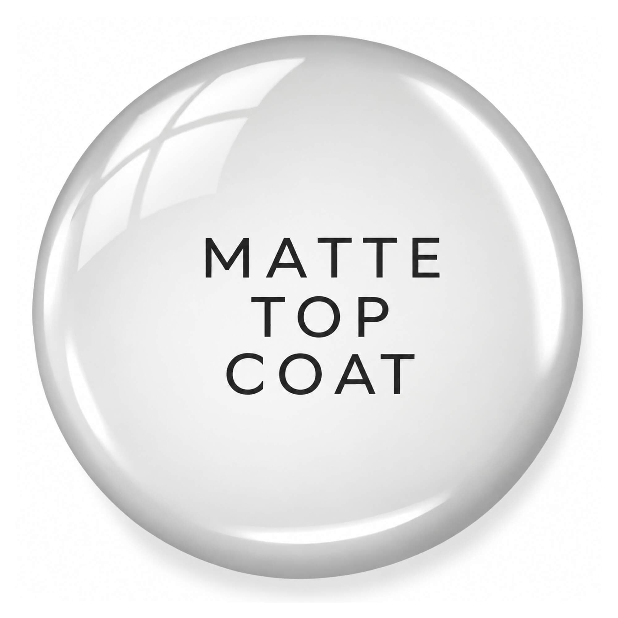 HALO GEL POLISH -- Top Coat Matte 8ml - Image 2