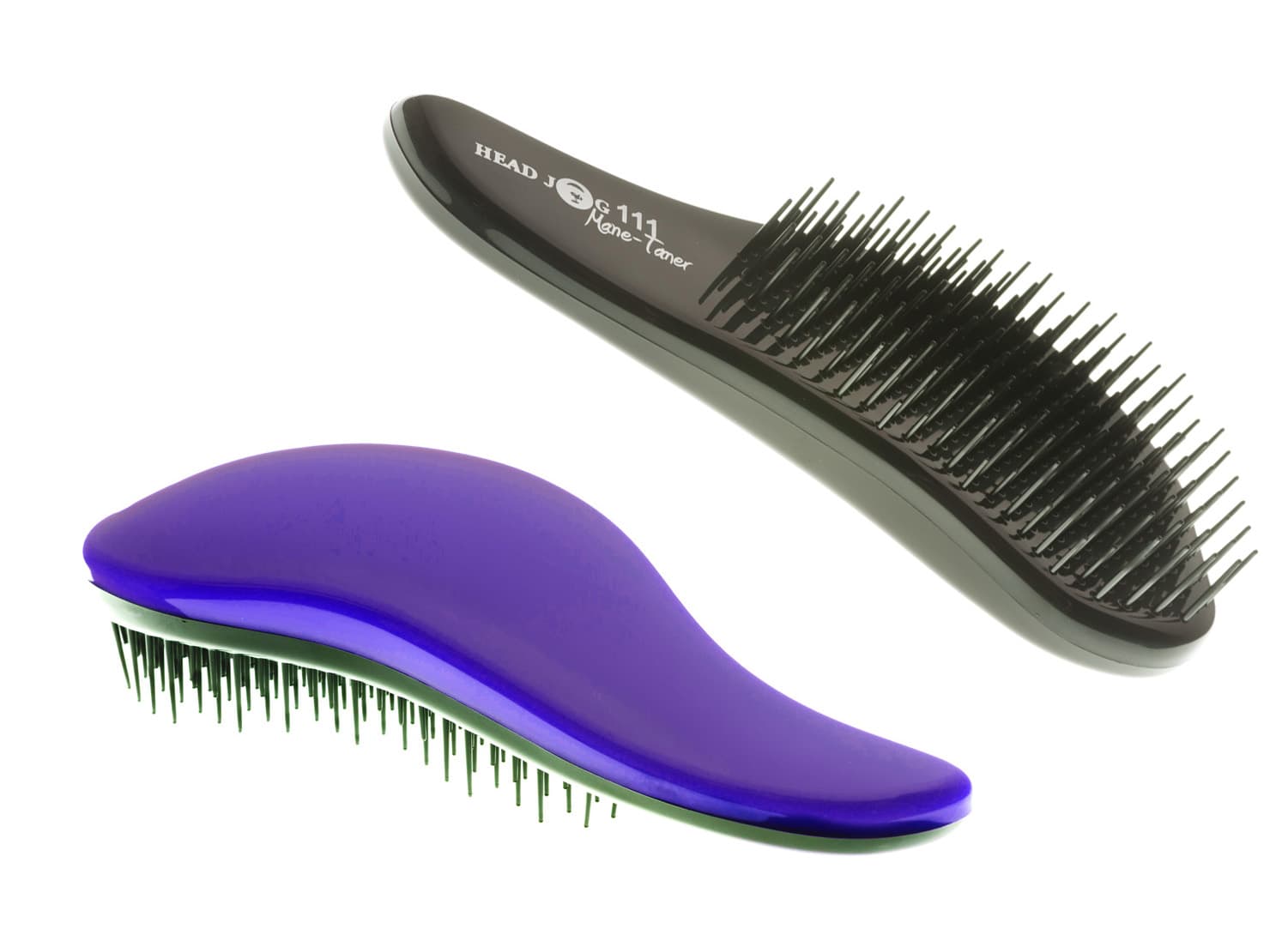 HEAD JOG BRUSH - 111 - Mane Tamer - Purple