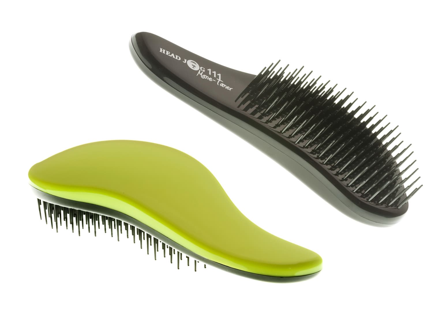 HEAD JOG BRUSH - 111 - Mane Tamer - Lime