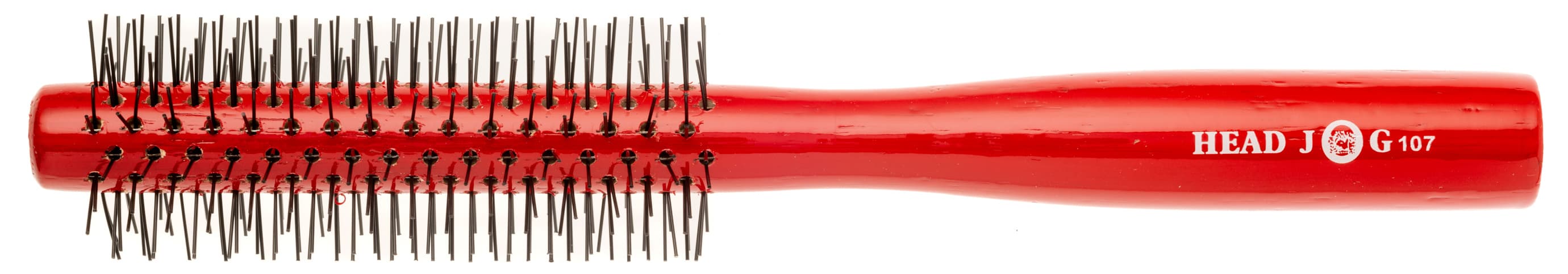 HEAD JOG BRUSH - 107 - Red Wood Radial