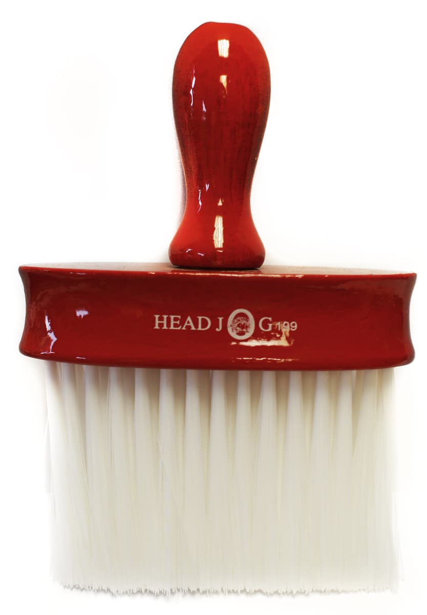 HEAD JOG BRUSH - 199 - Neck Brush Red Wood