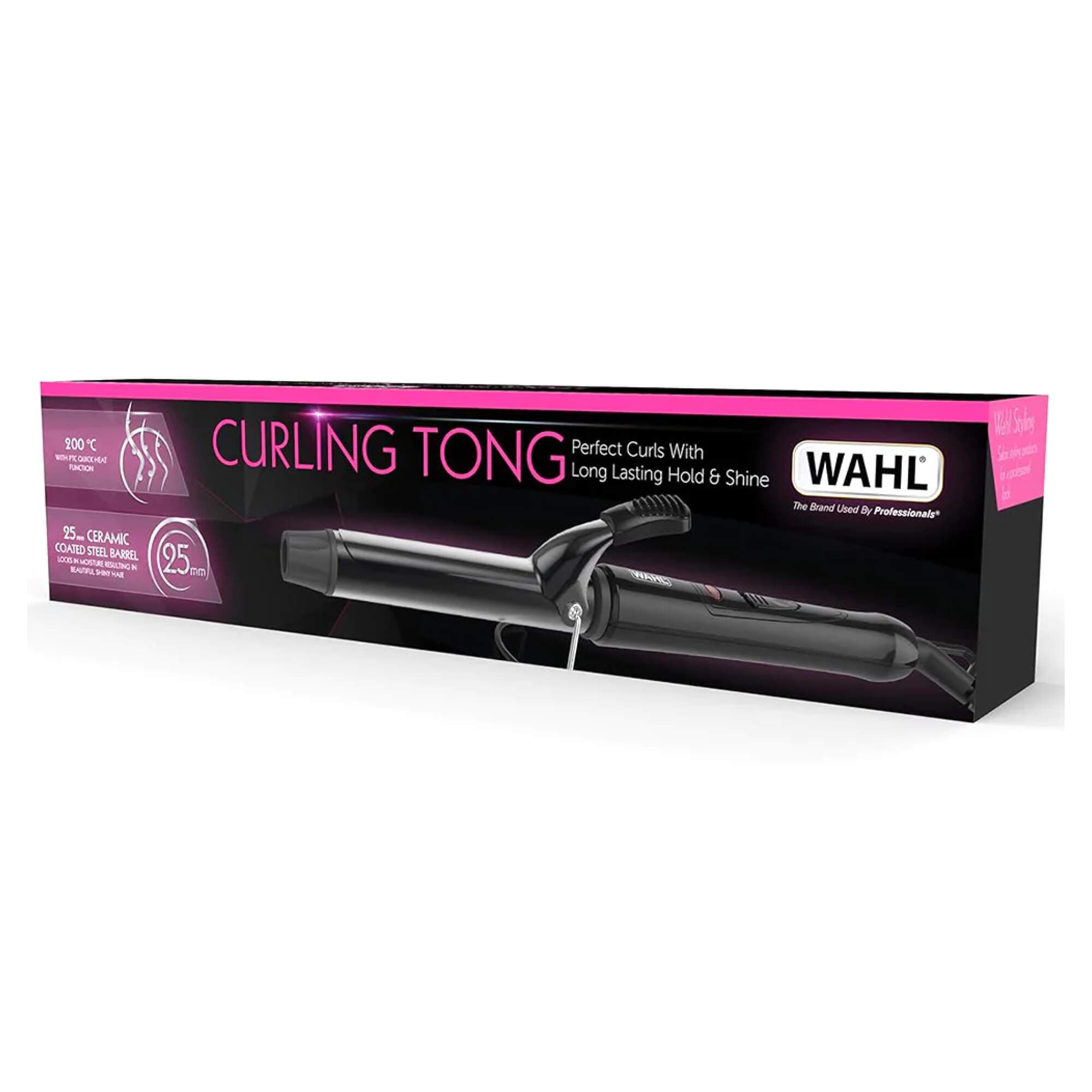 Wahl - Styling - Ceramic Curling Tong - 25mm - Image 2