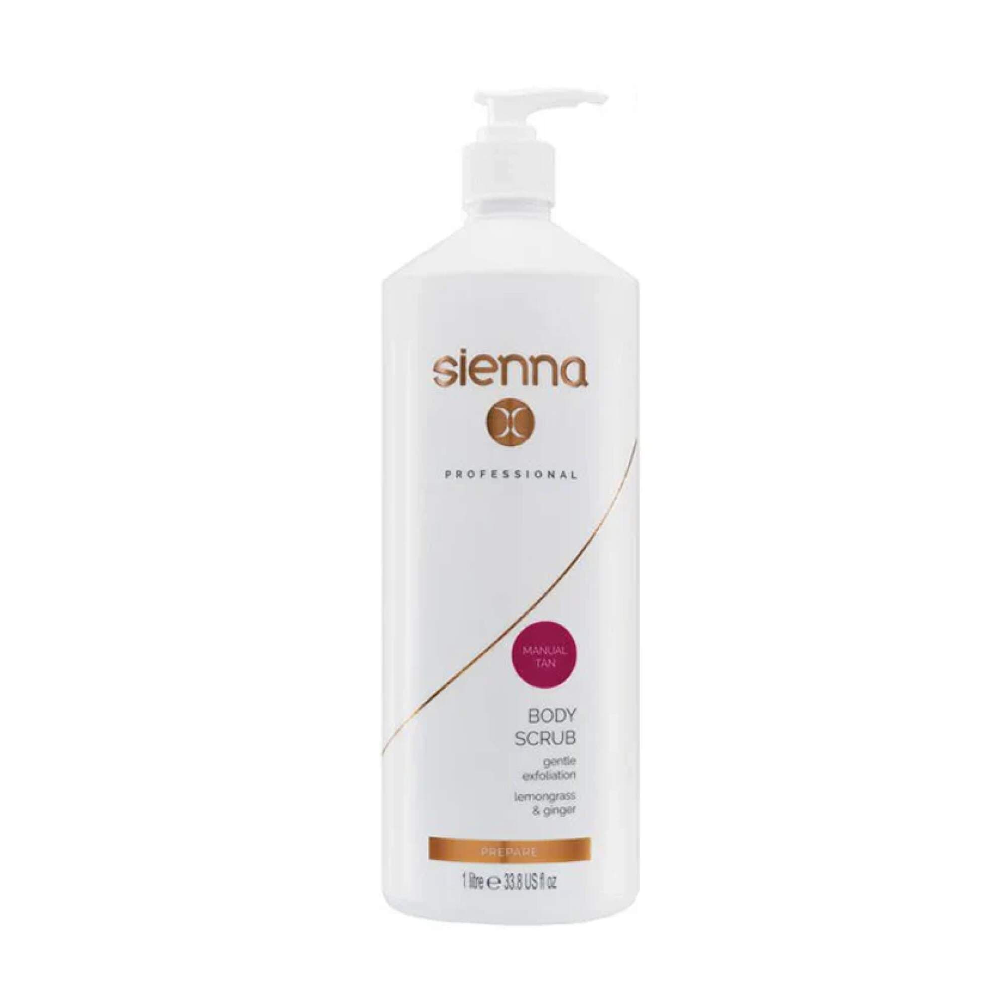 Sienna X -- Manual Tan - Polishing Body Scrub Litre