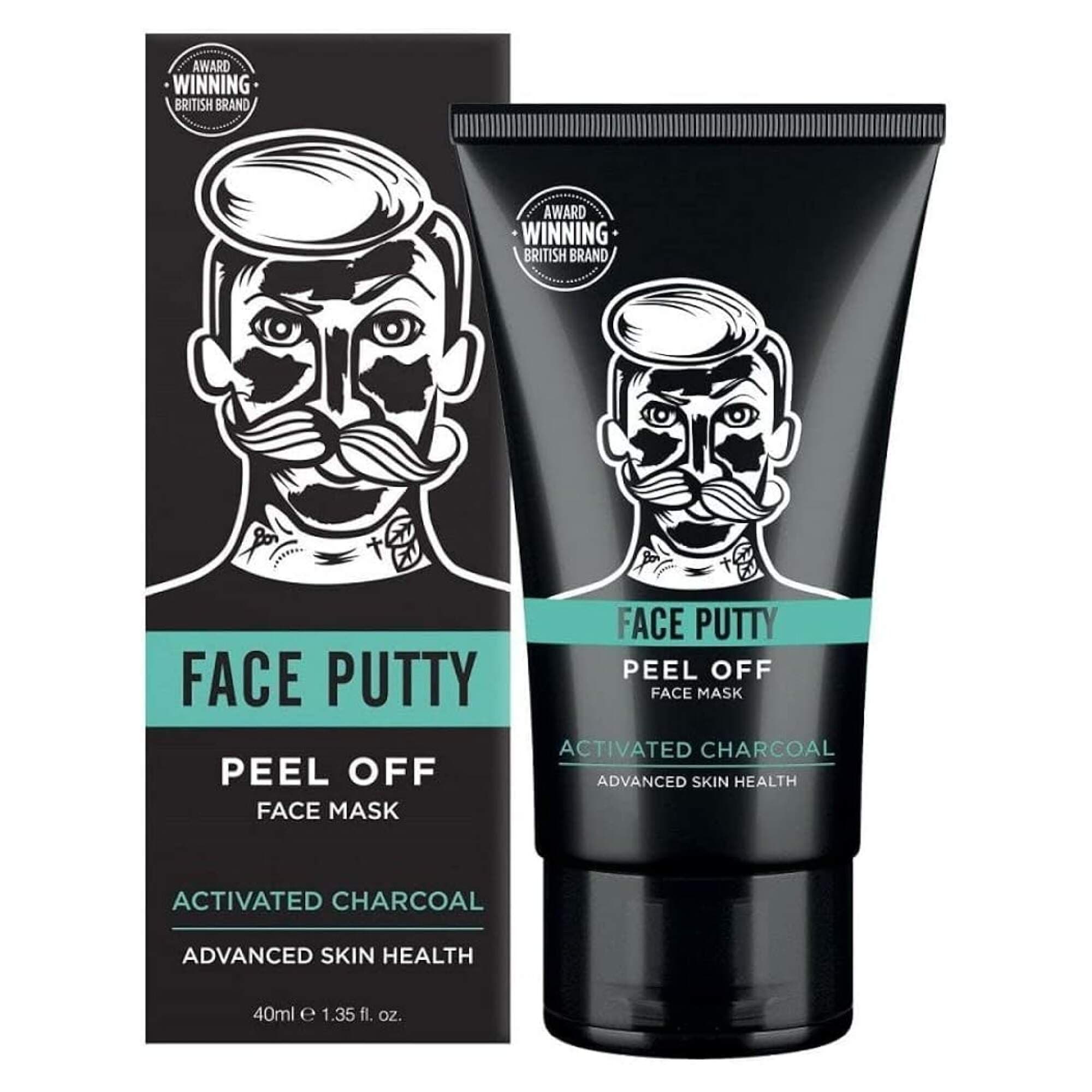 Barber Pro Mask - FACE PUTTY Black Peel-Off Mask