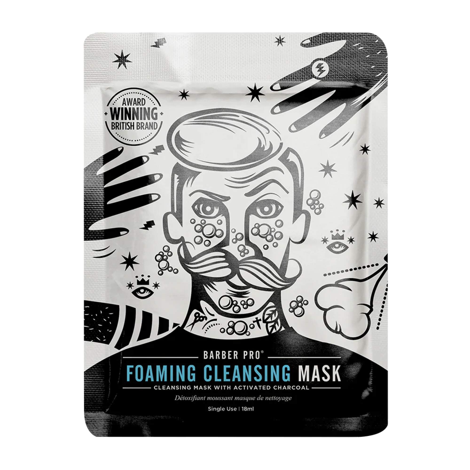 Barber Pro Mask - FOAMING CLEANSING MASK