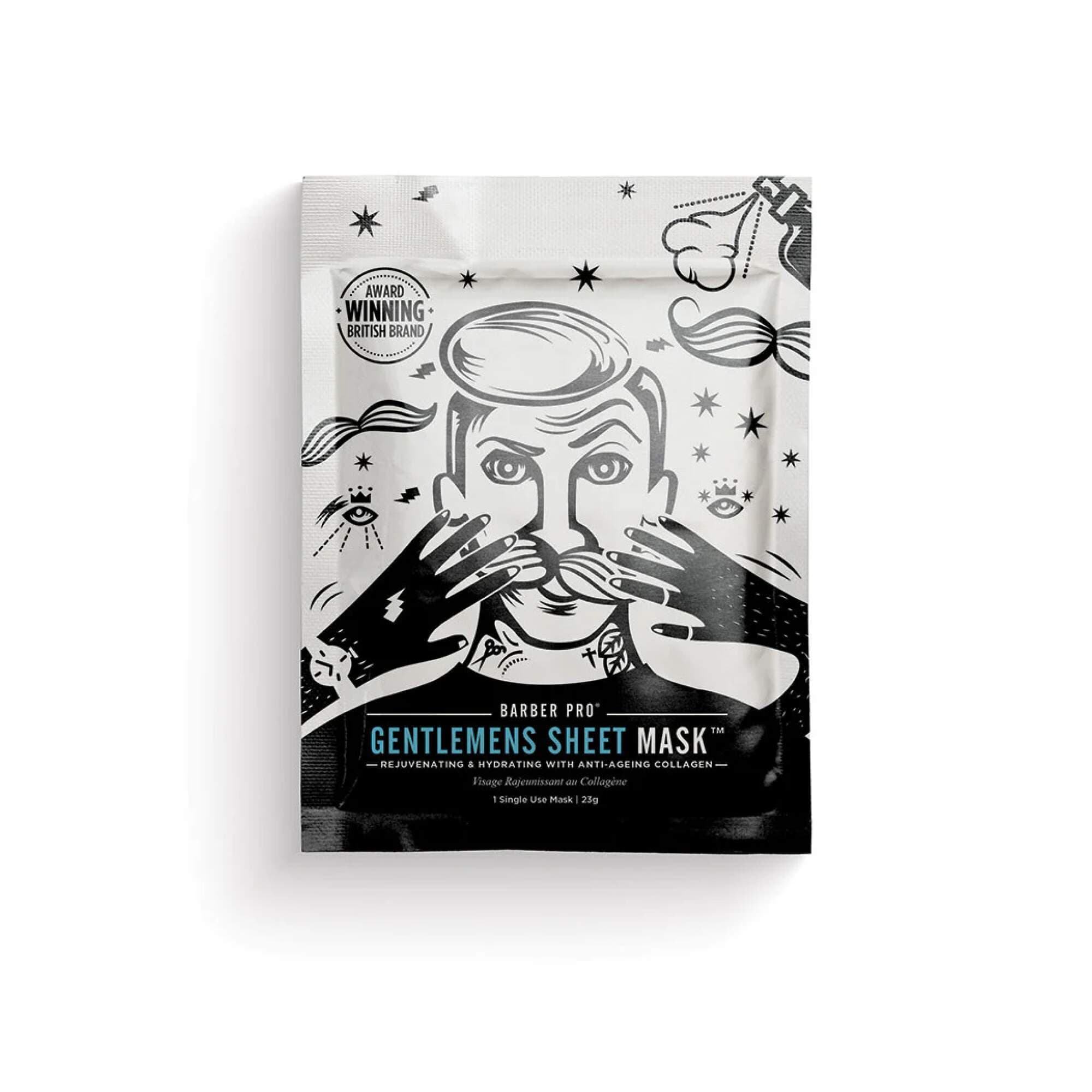 Barber Pro Mask - GENTLEMENS SHEET MASK