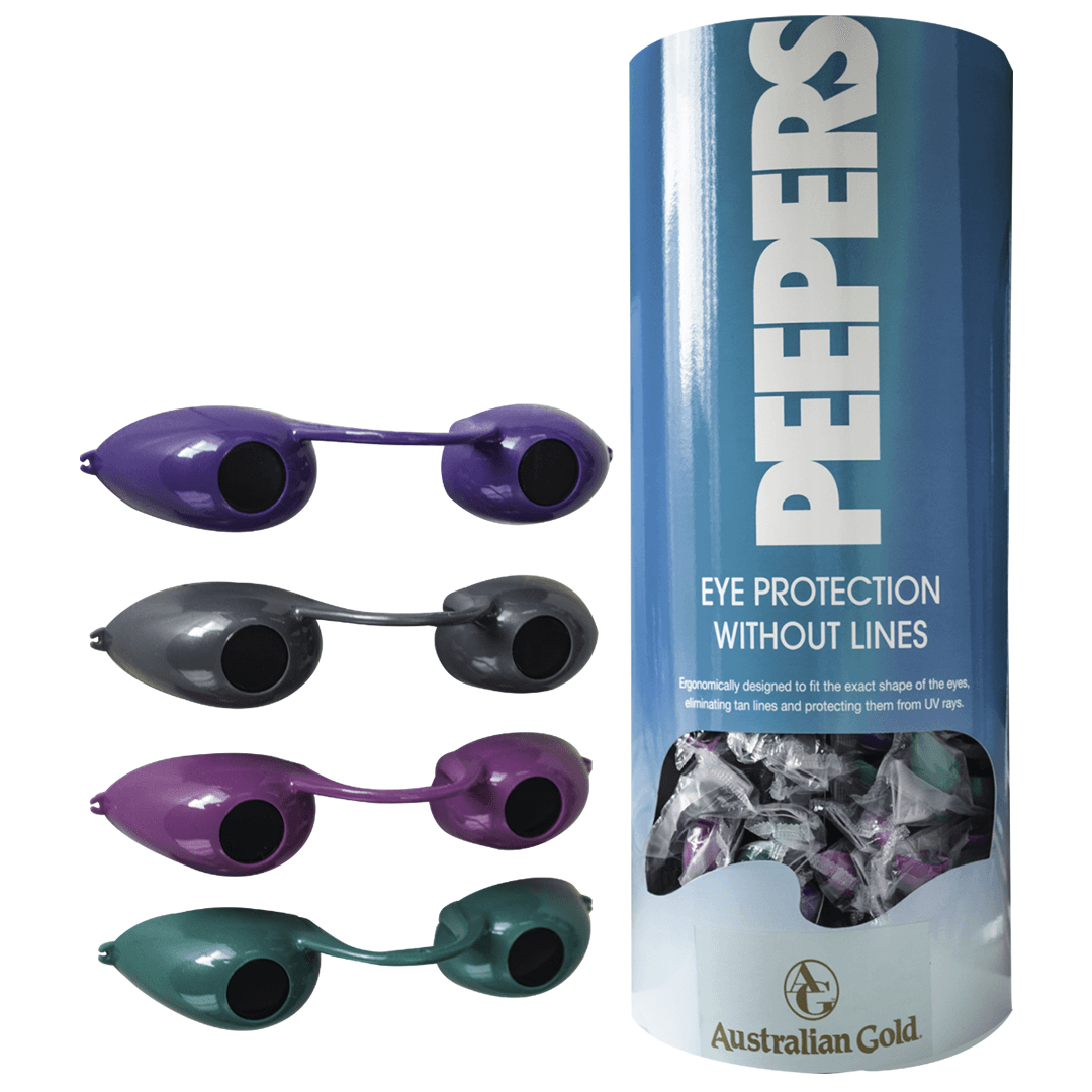 AUSTRALIAN GOLD - EYE PROTECTION - Peepers Display - 72 pcs