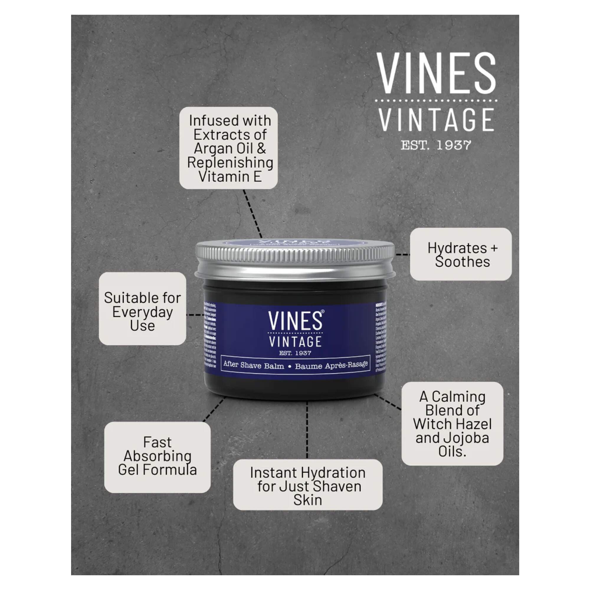 VINES VINTAGE - SHAVE - After Shave Balm 125ml - Image 2