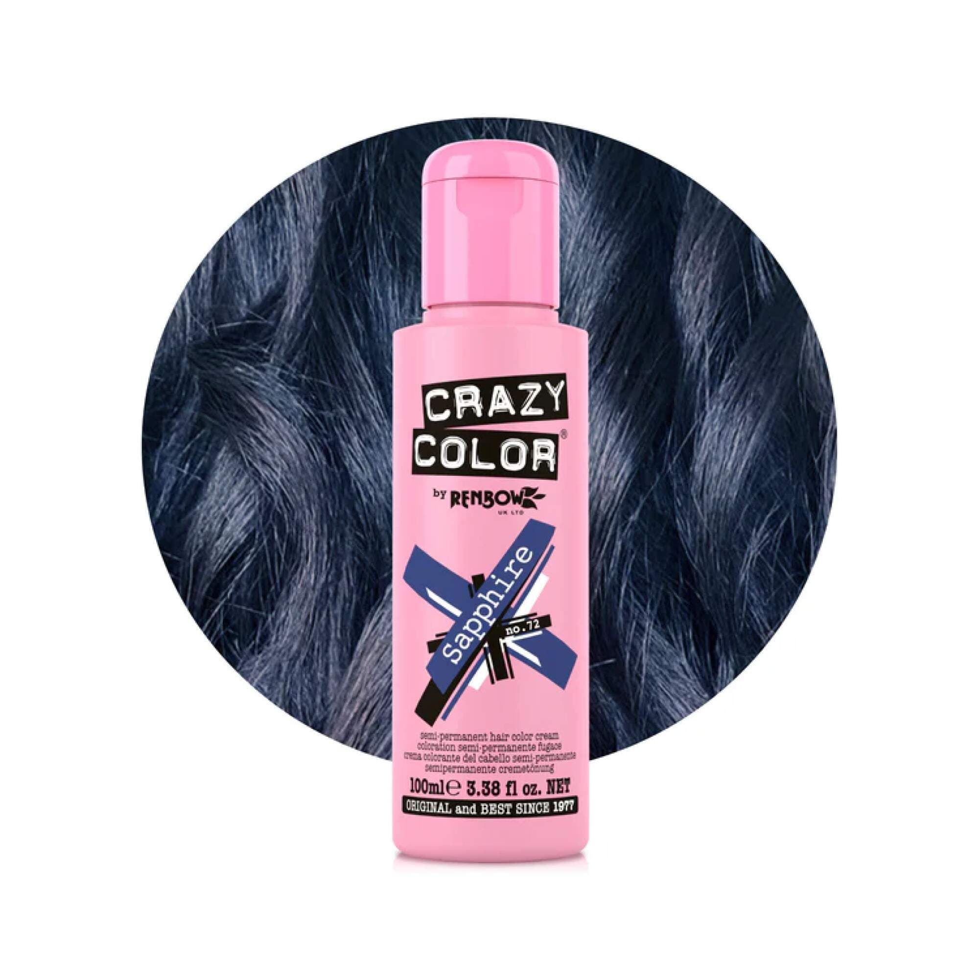 Crazy Color - Vibrant Shades - Sapphire (72)