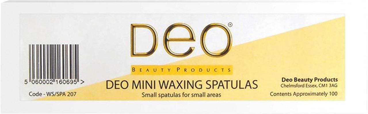 DEO - WAXING SPATULAS - Mini/Slim Spatulas - 100pk 