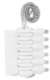 OPI - ACCESSORIES - Empty Pallet With Chain - 12 Tips - 4 Pack