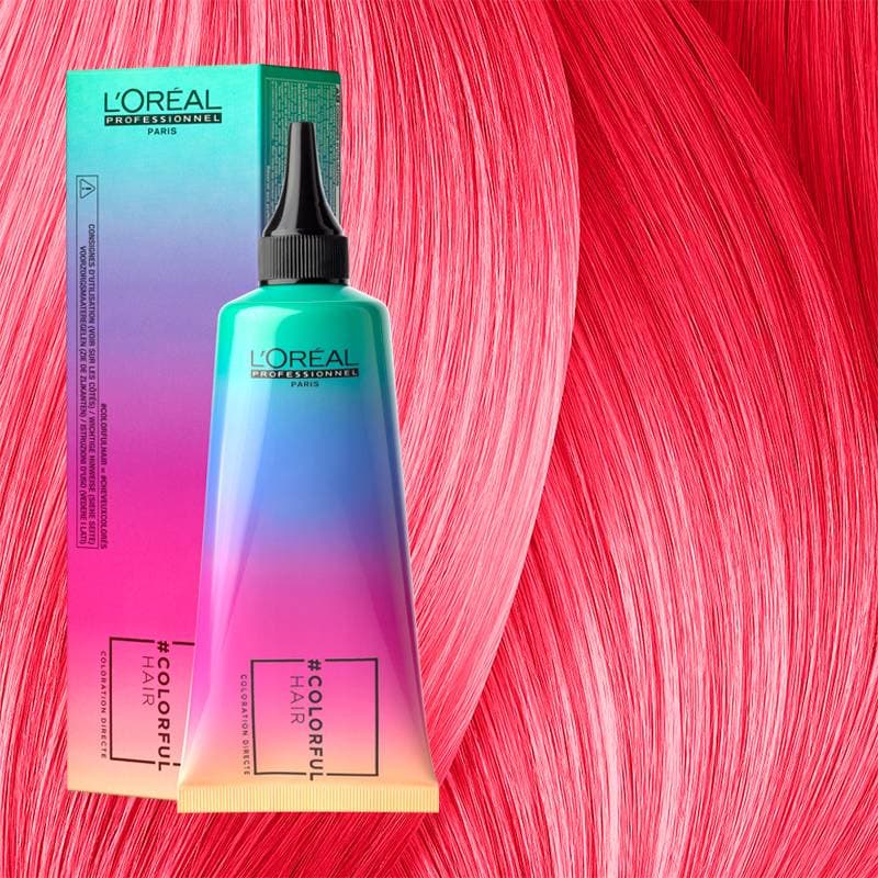 L'Oréal #COLORFULHAIR Sunset Coral
