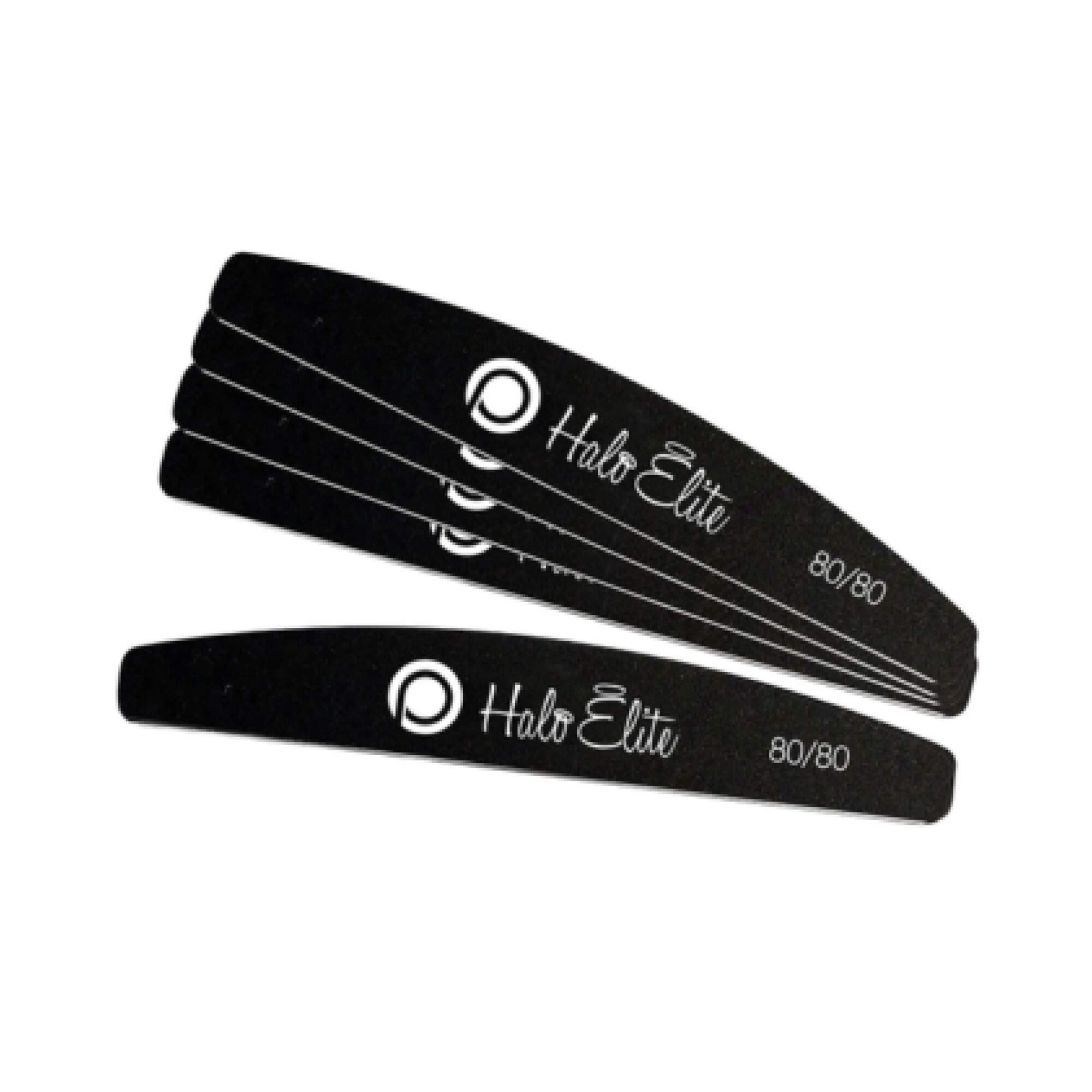Pure Nails - File & Buffers - Black Foam 80/80 (5pk)