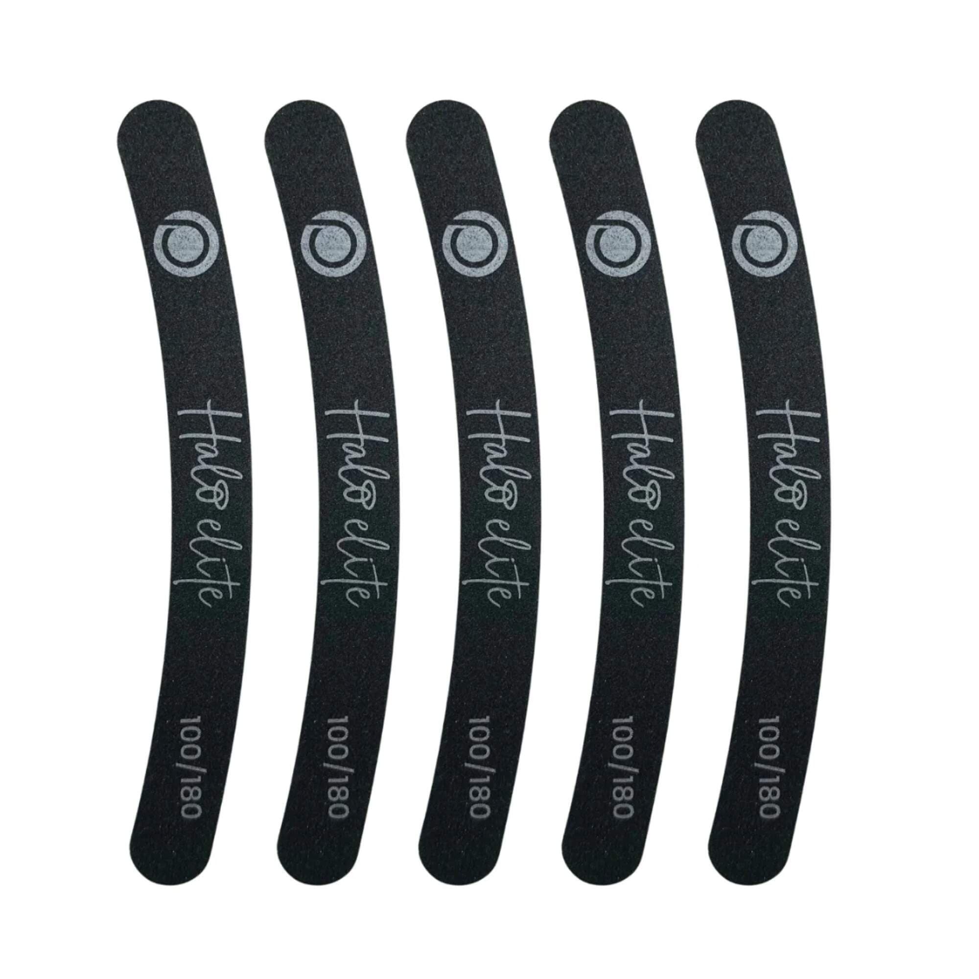 Pure Nails - File & Buffers - Black Boom Foam 100/180 (5pk)