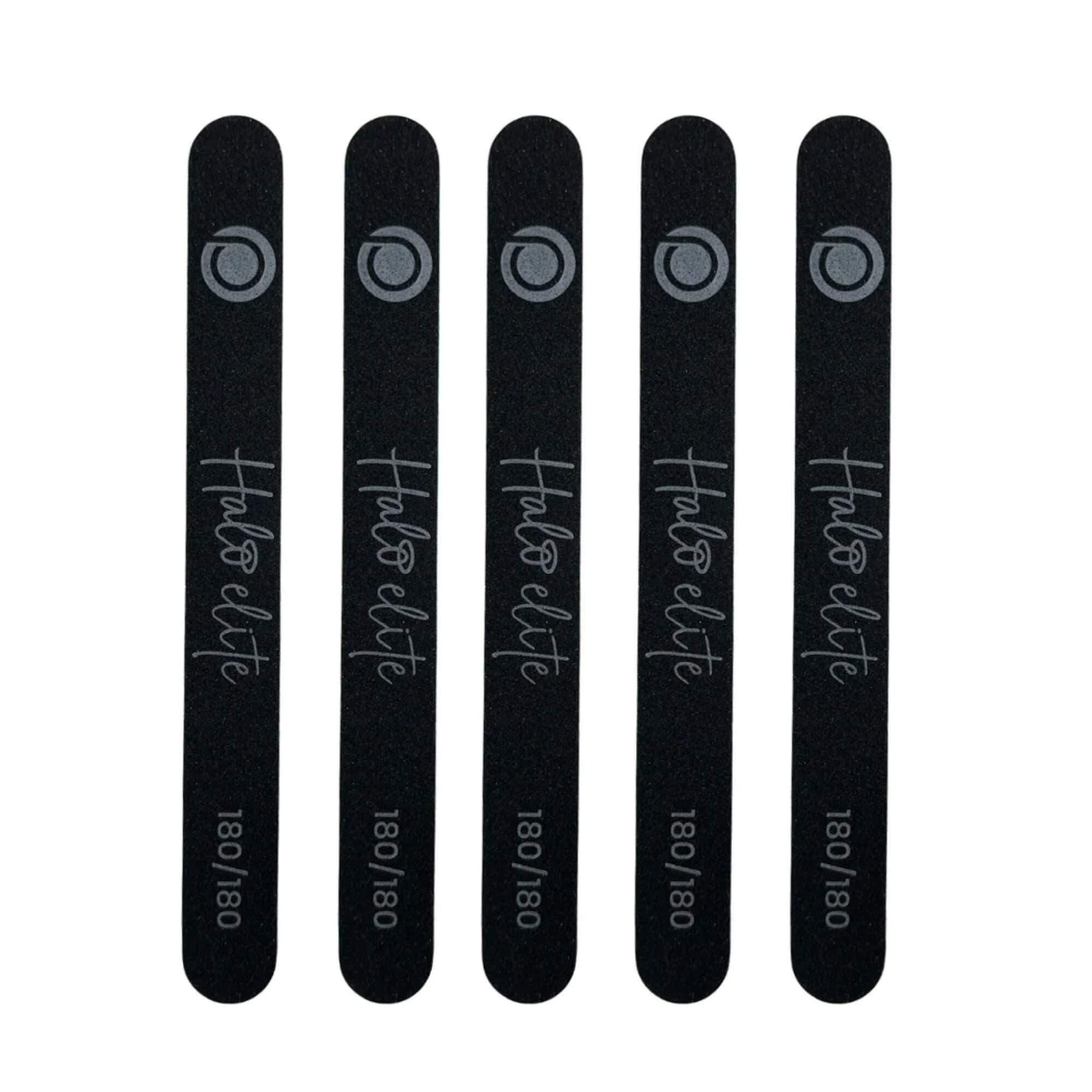 Pure Nails - File & Buffers - Black Foam 180/180 (5pk)