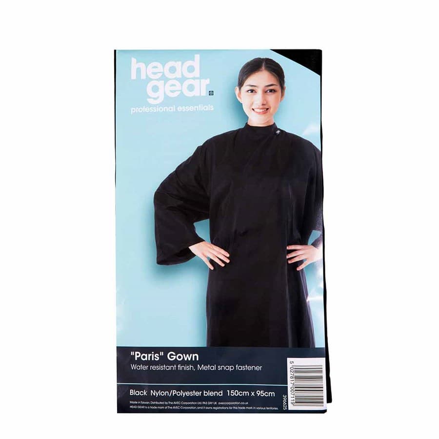HEAD GEAR - GOWNS - Paris Deluxe Gown - Black