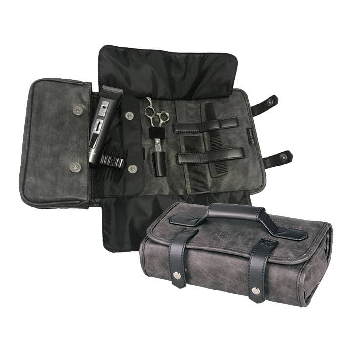 Head Jog Barbers Tool Roll Charcoal