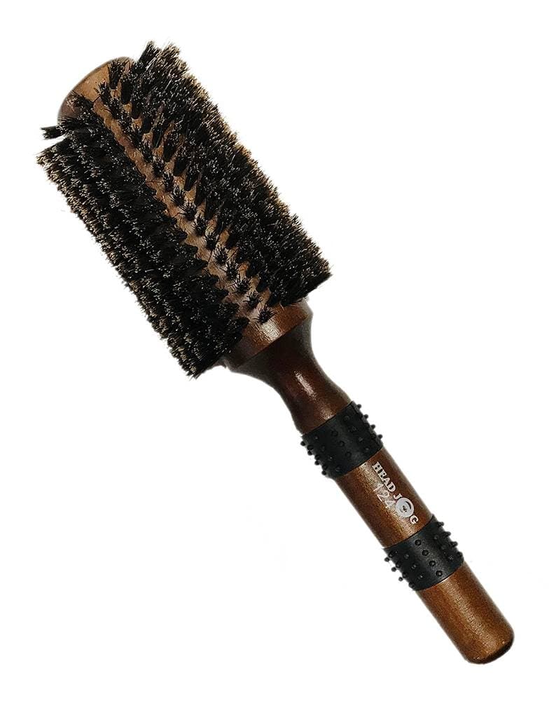 Head Jog 124 Natural Boar Bristle Brush 37mm
