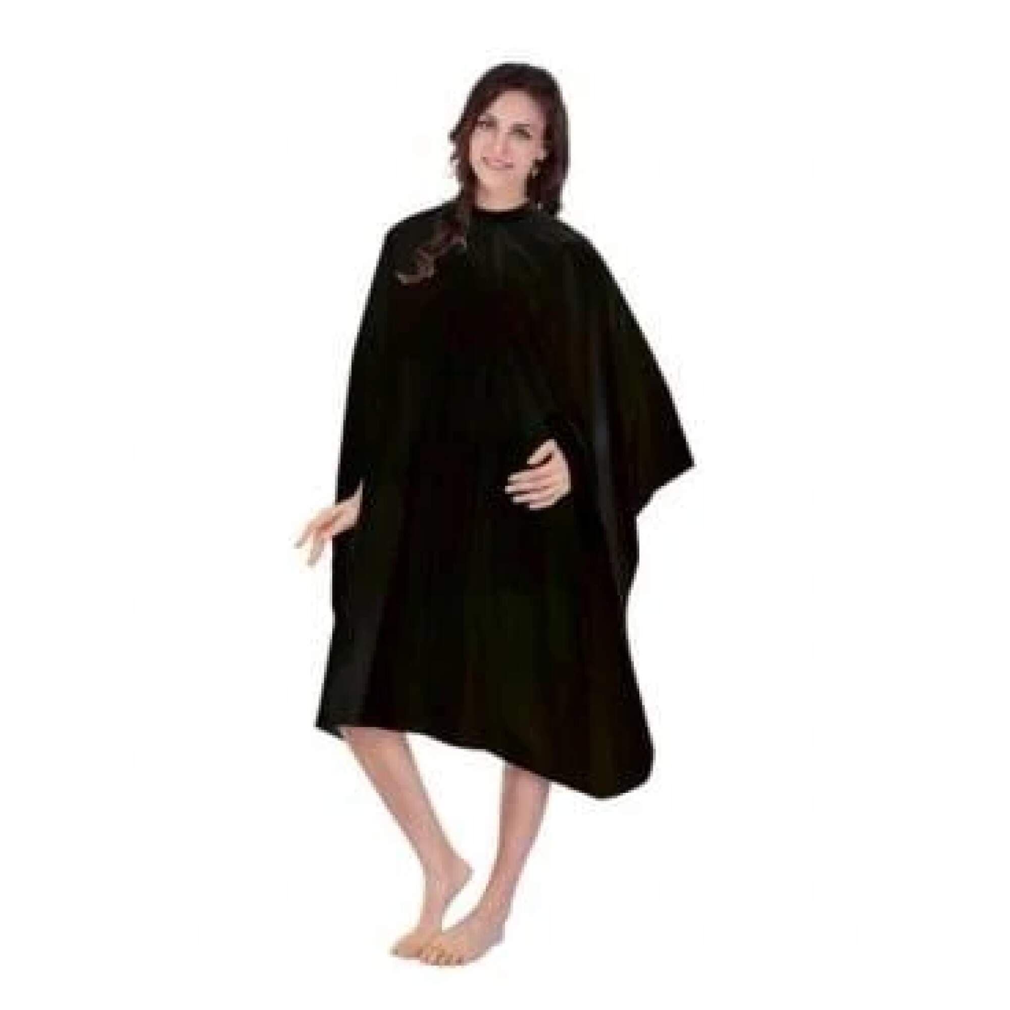 Dakota Cape Black Sleeveless Hook