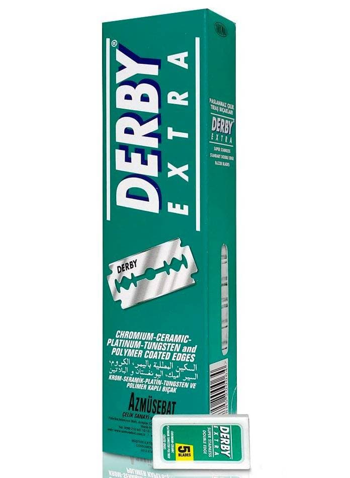 Derby Blades - Extra Double Edge (Green)