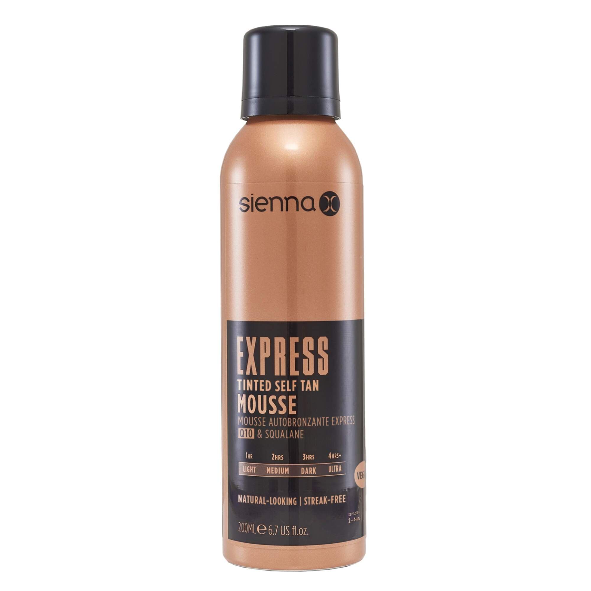 SIENNA X TAN - RETAIL - EU EXPRESS Q10 Tinted Self Tan Mousse - 200ml