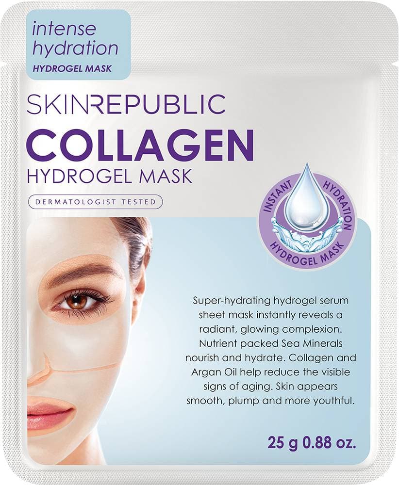 SKIN REPUBLIC - HYDROGEL - Collagen Hydrogel Face Mask (Intense Hydration)