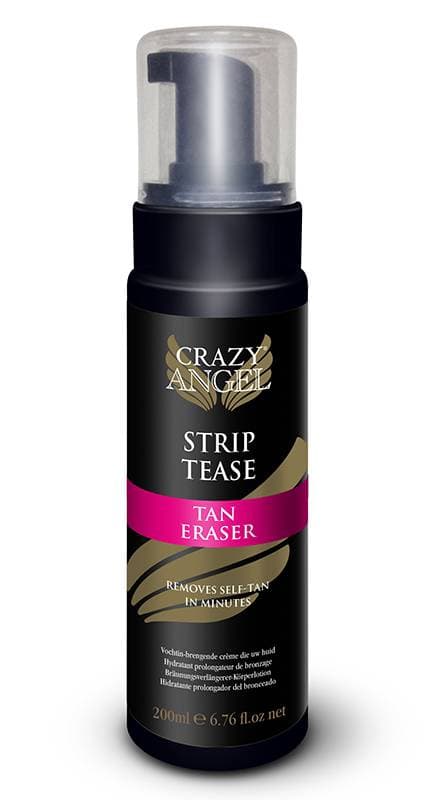 Crazy Angel Strip Tease Tan Eraser