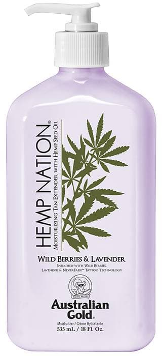 AUSTRALIAN GOLD - HEMP NATION - Wild Berries & Lavender - 535ml