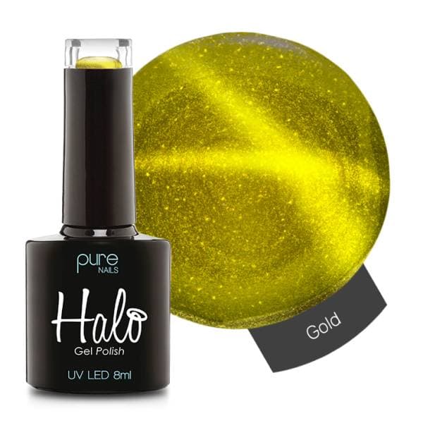 Halo Gel Polish - Follow The Star - Gold (Magnetic)