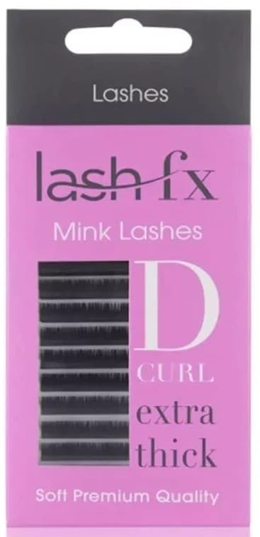 Lash FX - Tray Lashes Mink - D Curl Extra Thick (0.20) 11mm