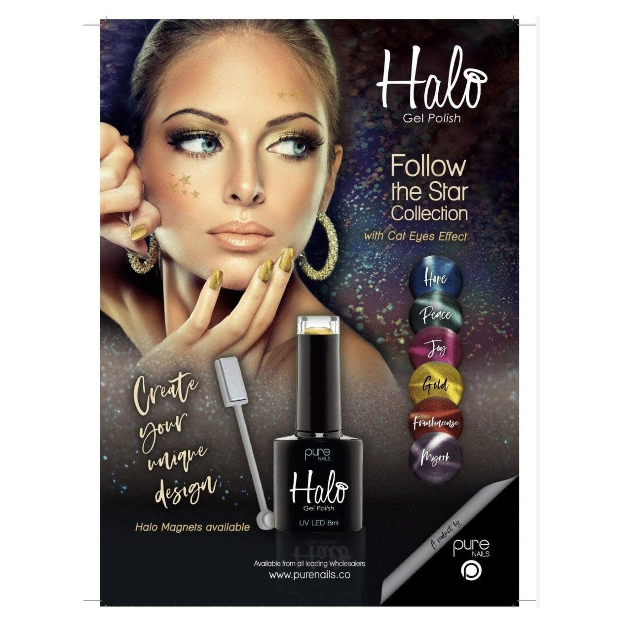 HALO GEL POLISH -- Poster - Follow The Star