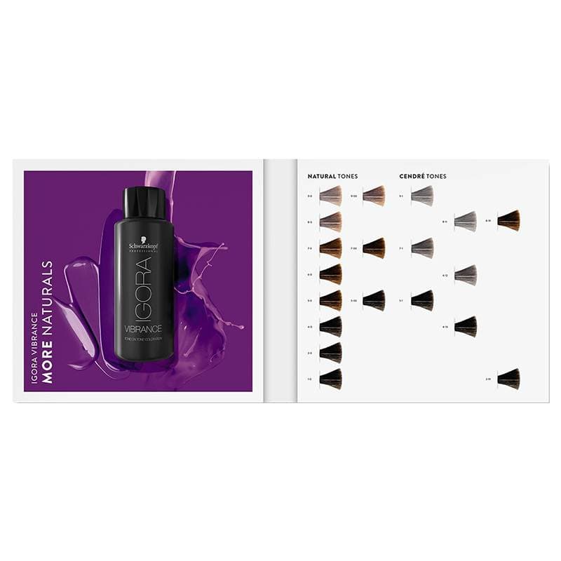 Schwarzkopf Igora - Vibrance - Shade Chart