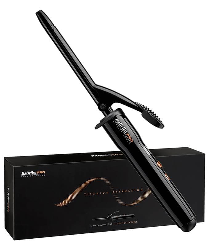 BaByliss PRO Titanium Expression Curling Tong - 13mm
