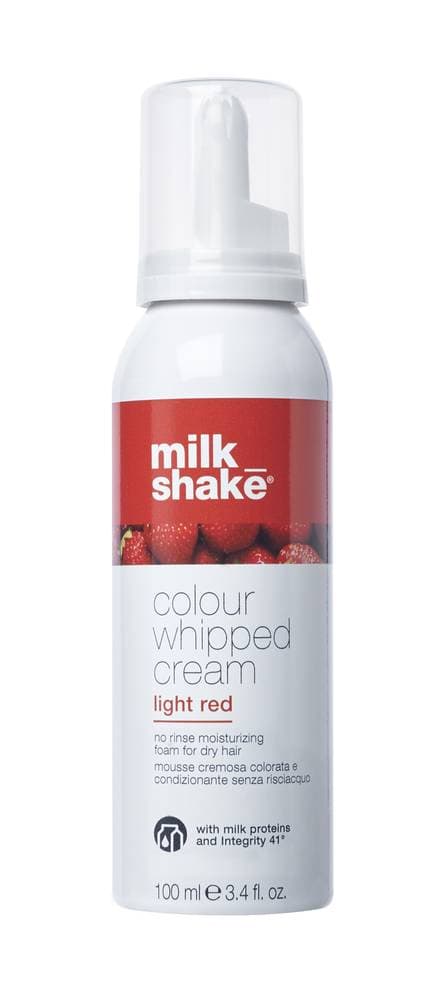 Milk Shake - Colour Whipped Cream - Light Red