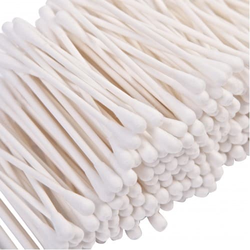 DEO - COTTON BUDS - Paper stem 200 per pot 