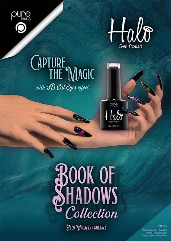 Halo Gel Polish Book Of Shadows Poster