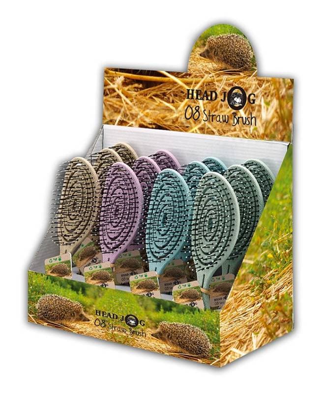 Head Jog 08 Straw Brush Display (12pc)