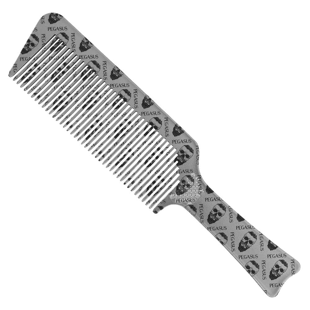 Pegasus Skulleto 514A Clipper Comb - Silver