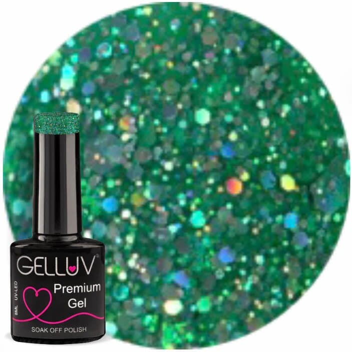Gelluv - All That Glitters - Emerald Bow